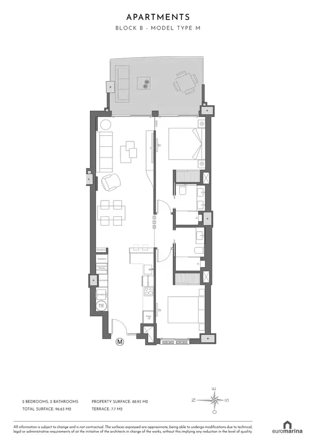 Amara Maris Model M — Apartamento en venta en La Manga del Mar Menor, Costa Blanca — miniatura 41