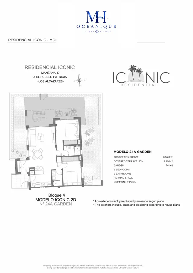 Iconic Apartment Garden — Apartamento en venta en Los Alcázares, Costa Blanca — miniatura 12