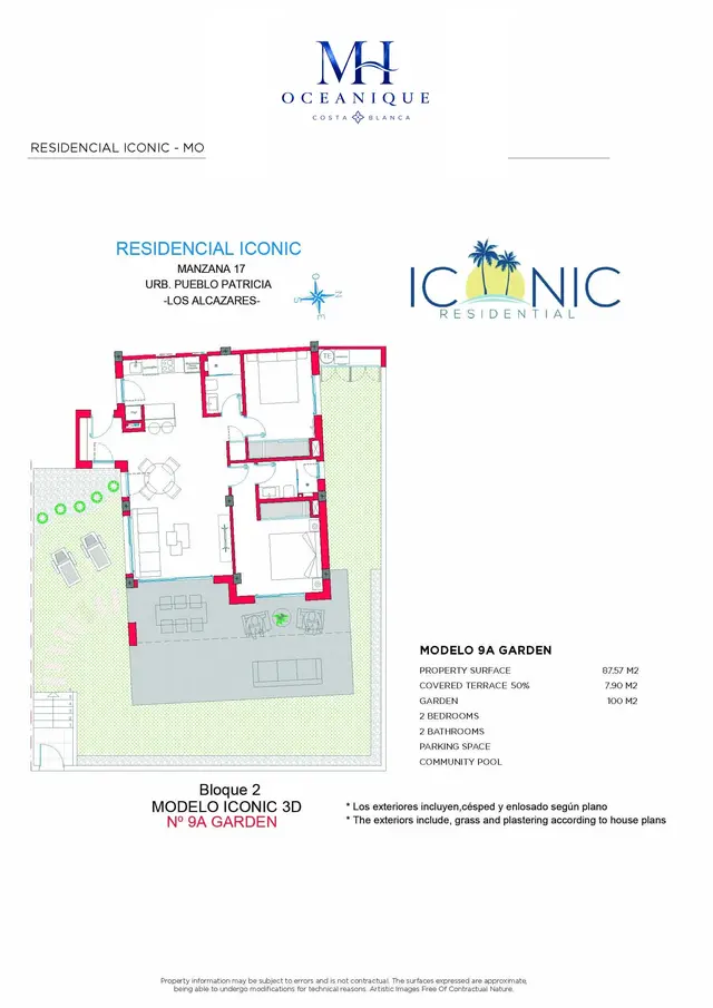 Iconic Apartment Garden — Apartamento en venta en Los Alcázares, Costa Blanca — miniatura 19