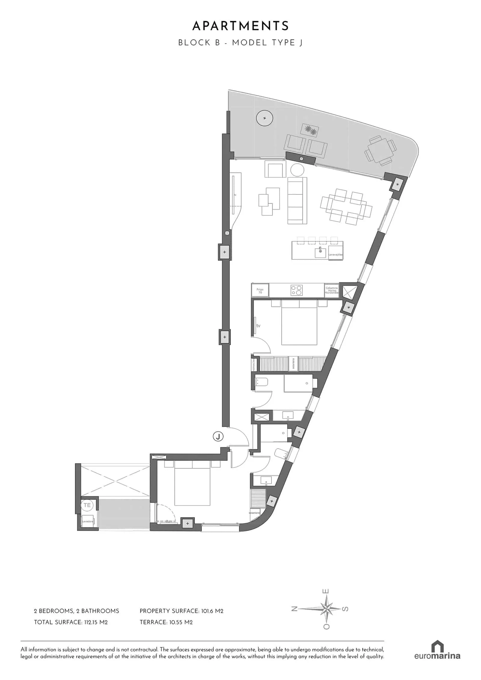 Amara Maris Model J — Apartamento en venta en La Manga del Mar Menor, Costa Blanca — foto 41