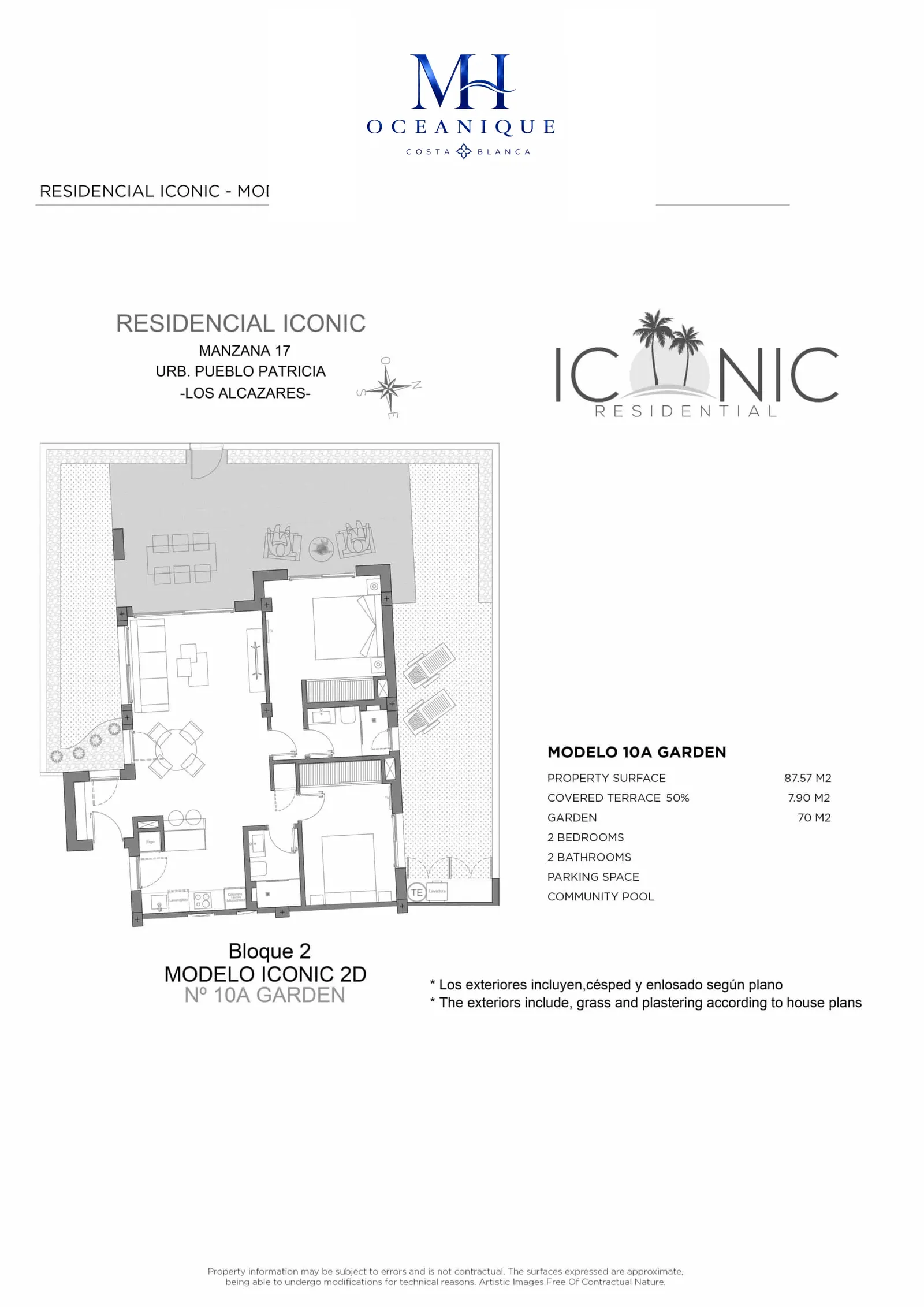 Iconic Apartment Garden — Apartamento en venta en Los Alcázares, Costa Blanca — foto 8