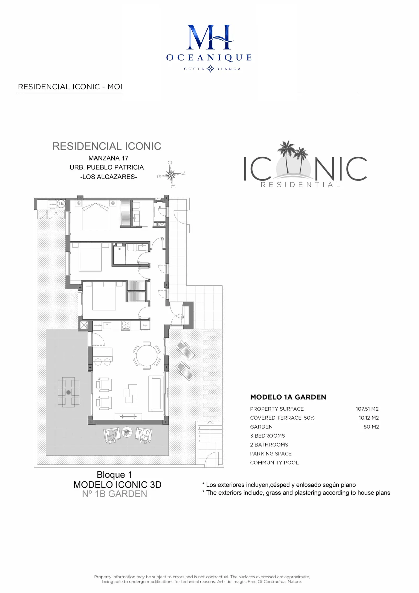 Iconic Apartment Garden — Apartamento en venta en Los Alcázares, Costa Blanca — foto 10