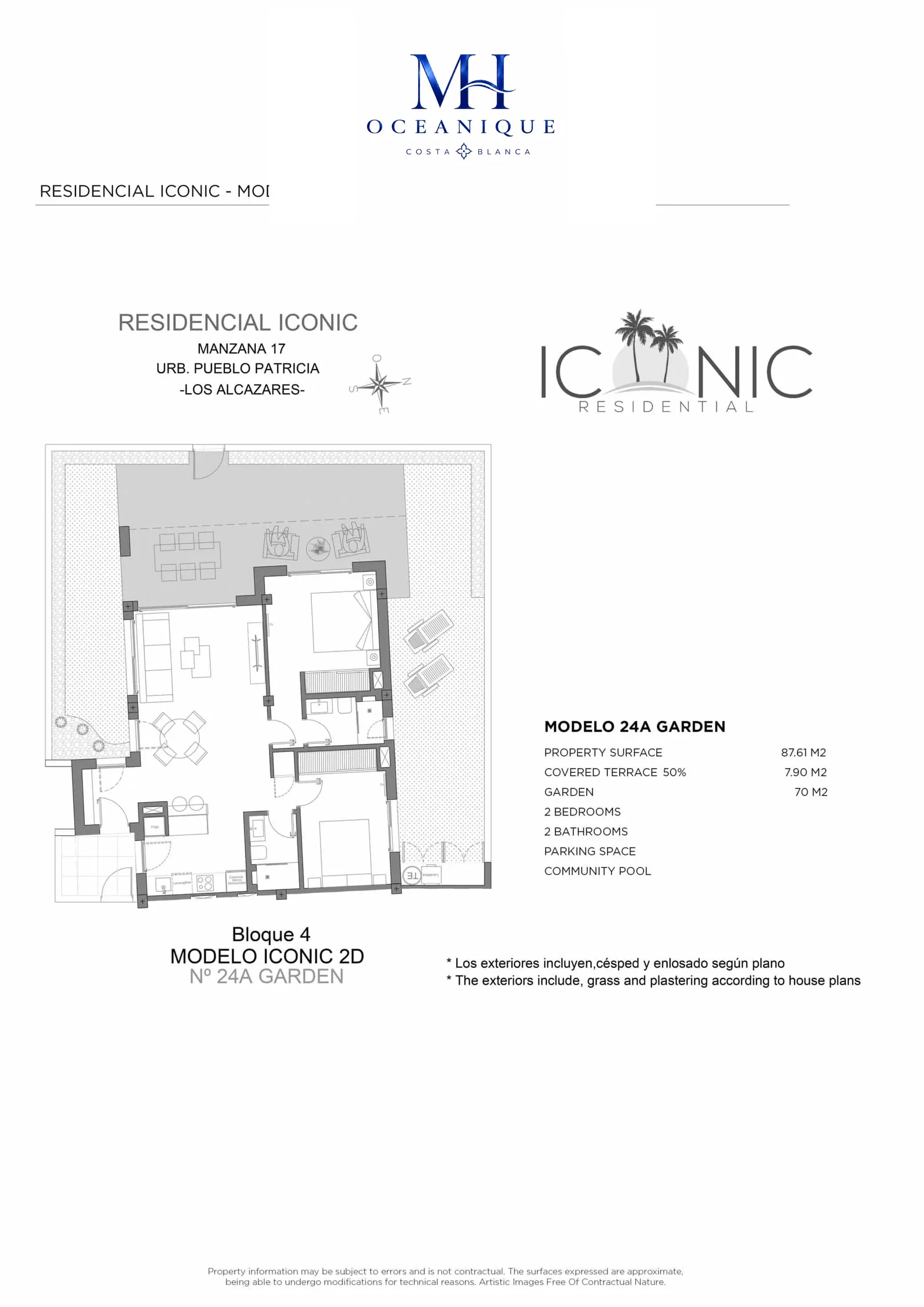 Iconic Apartment Garden — Apartamento en venta en Los Alcázares, Costa Blanca — foto 12