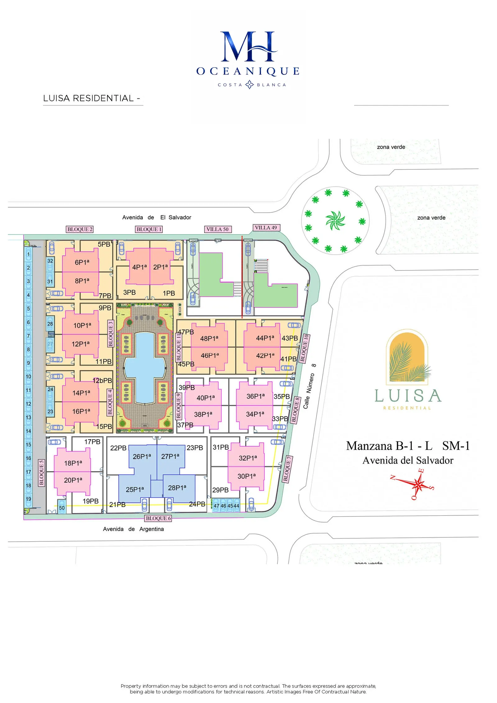 Luisa Garden Planos