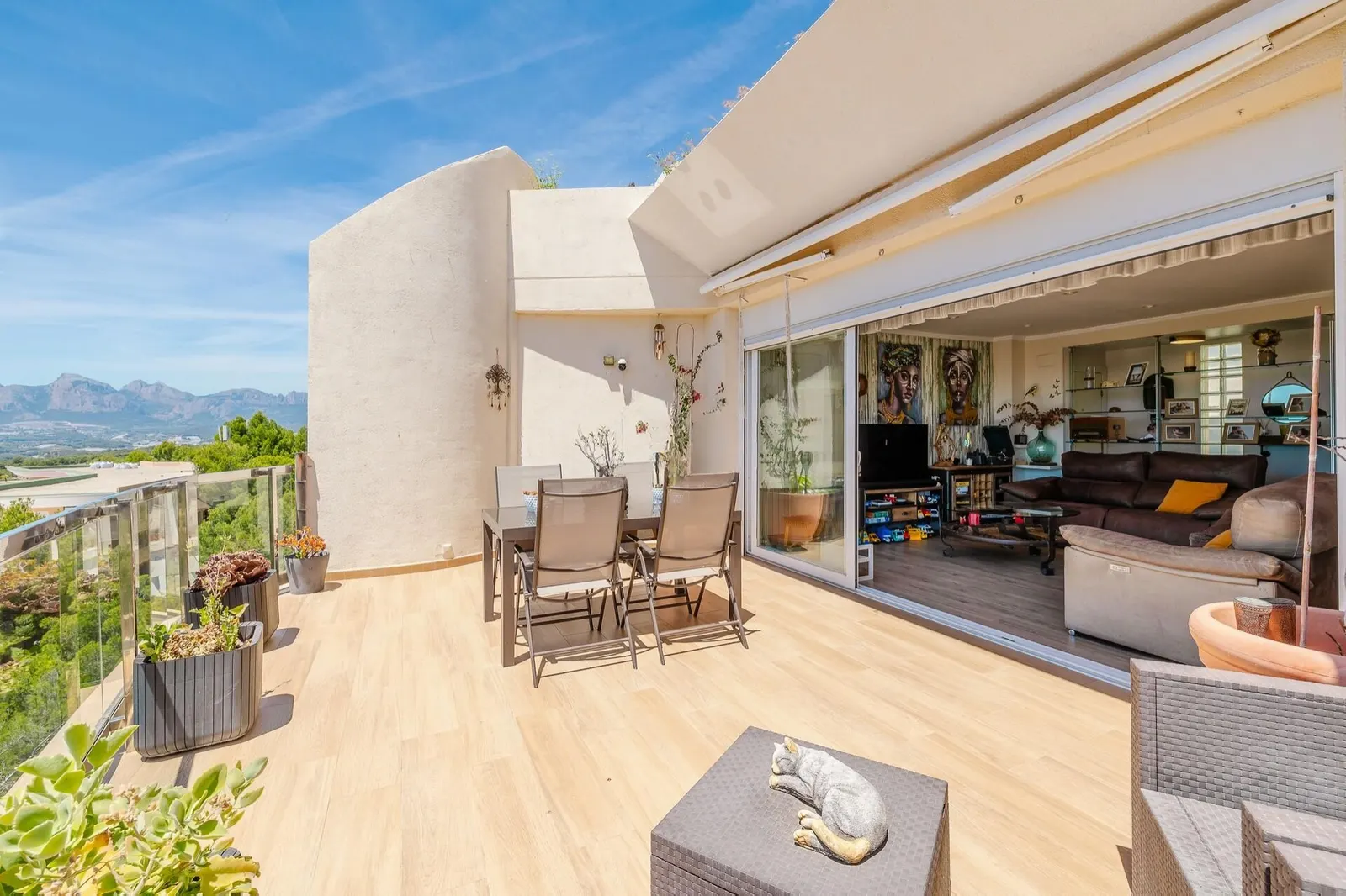 Ático dúplex en Altea la Vella — Ático en venta en Altea, Costa Blanca — foto 12