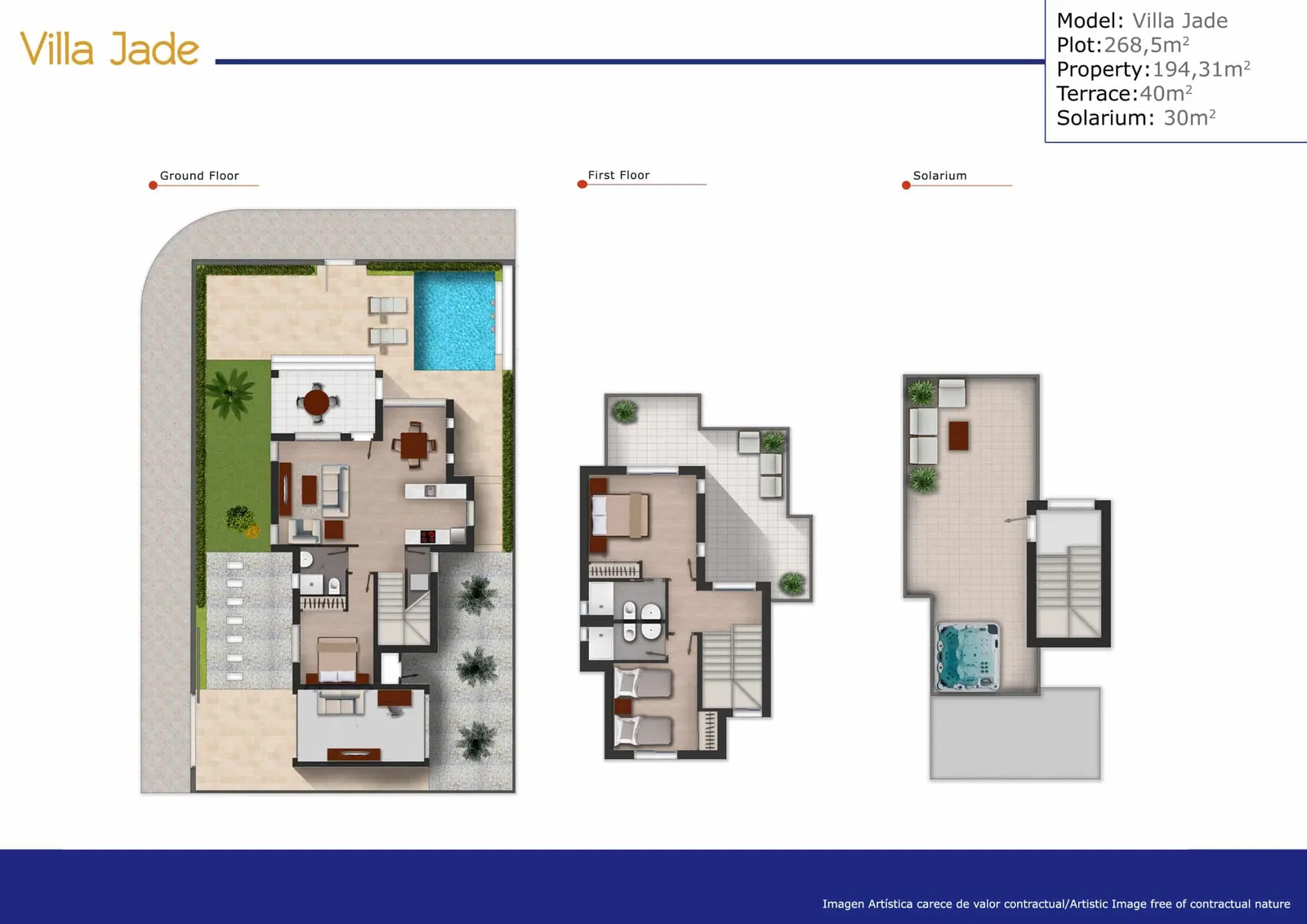 Villa Jade Planos